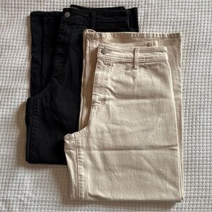 Bundle of sailor leg denim